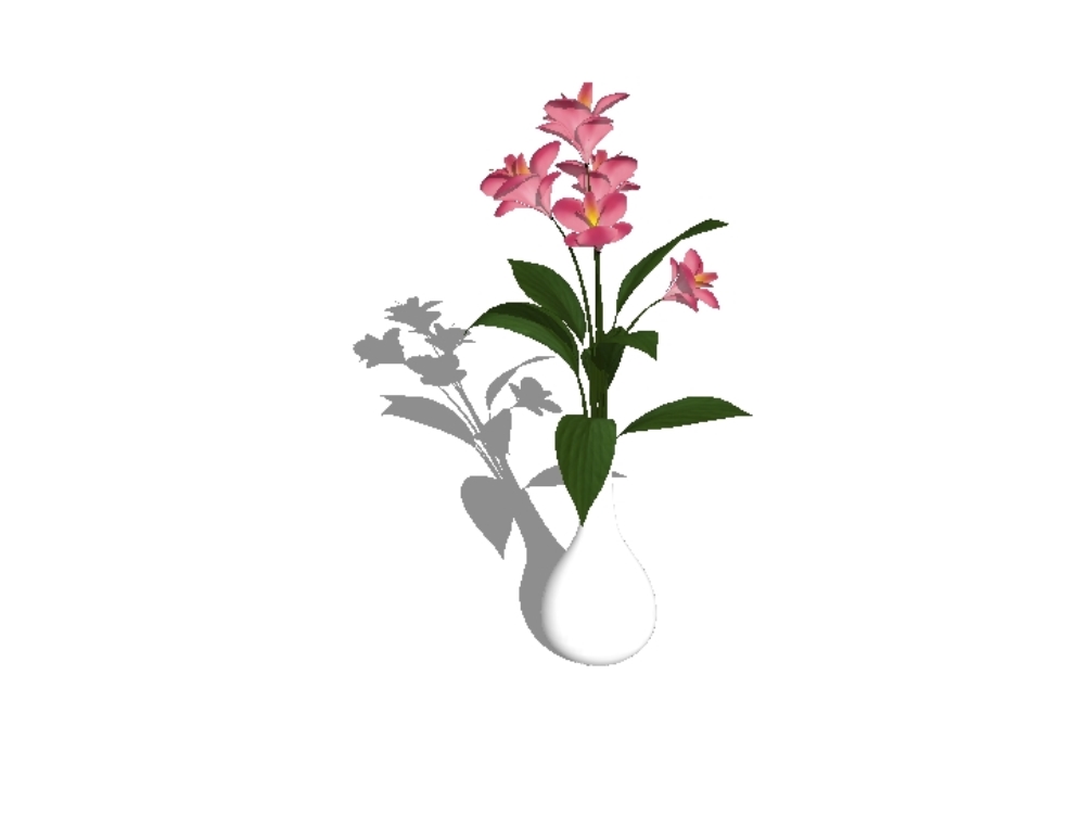 Plantes d'intérieur 3D haute définition