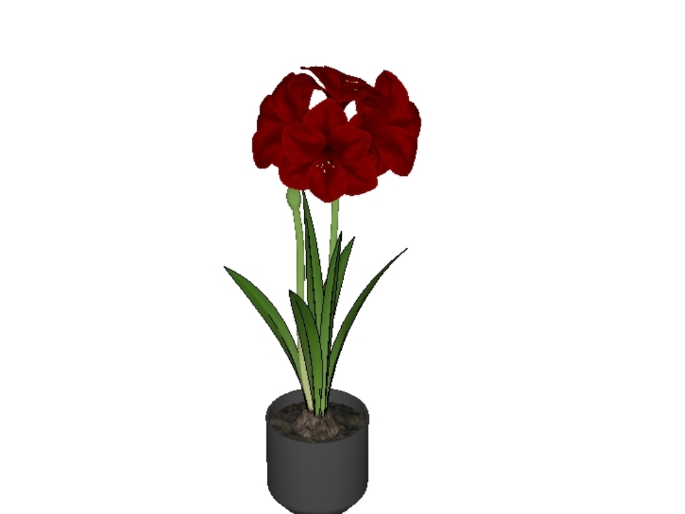 Fleurs 3d haute définition avec texture