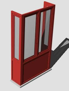 3D-Erkerfenster