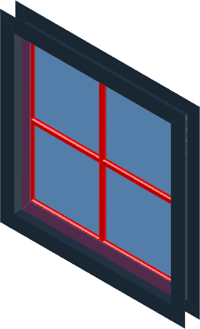 3d window