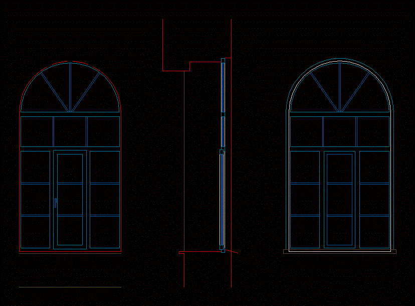 Ventana en arco