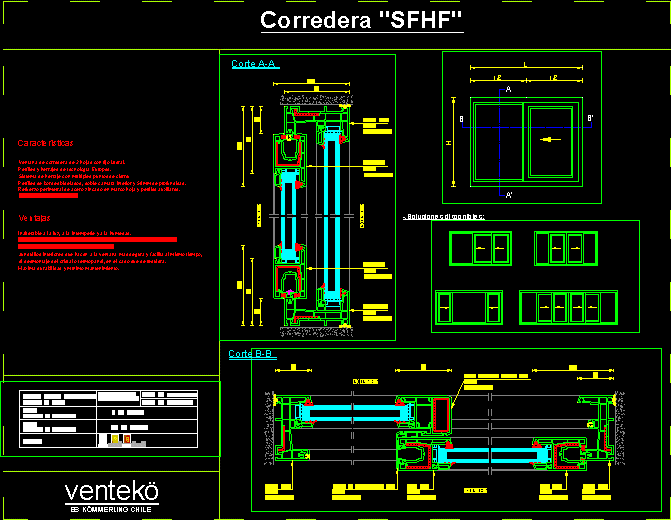 Ventana corredera