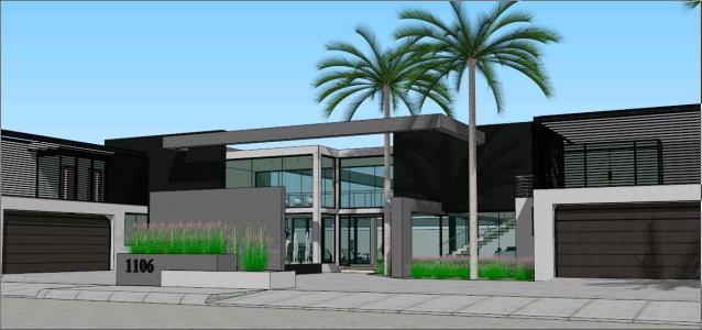 SKETCHUP DELLA CASA DI CAMPAGNA