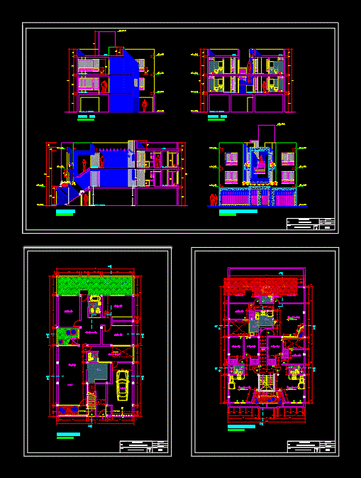 Edificacion de tres pisos