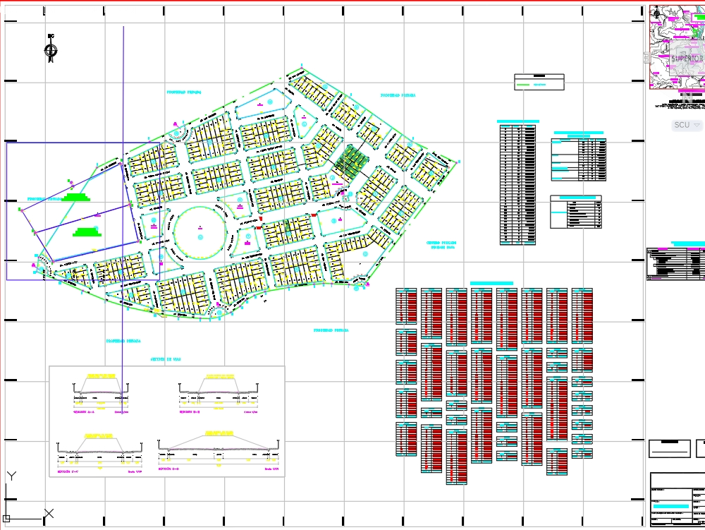 Plano Catastral Moderno 1 Plano Catastral Moderno