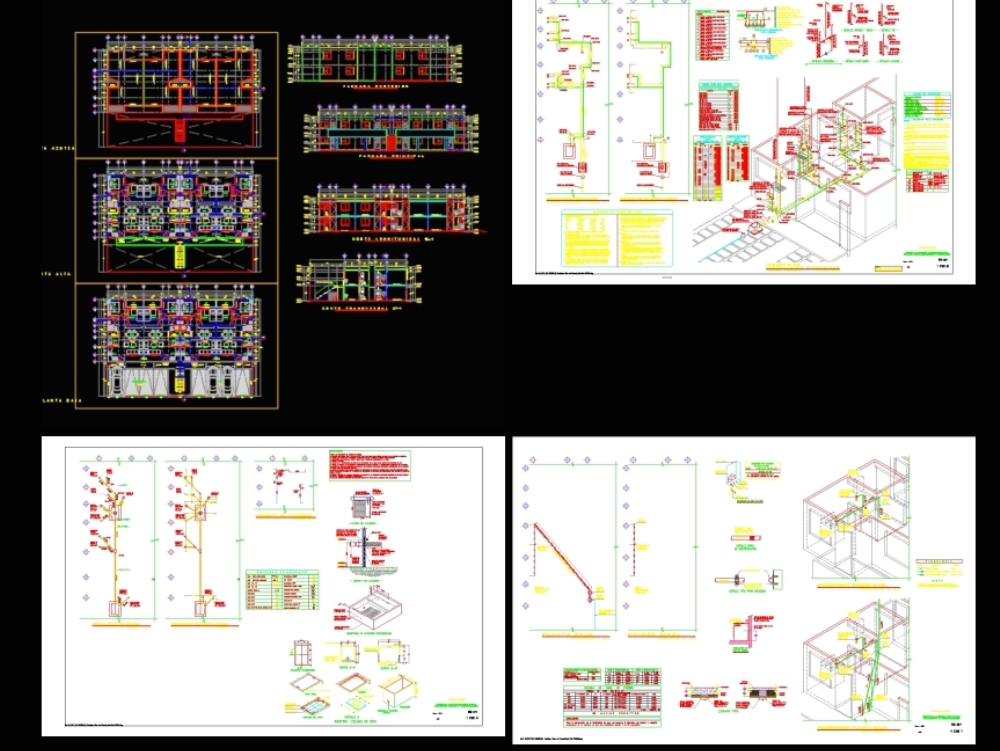 Executive project of departments