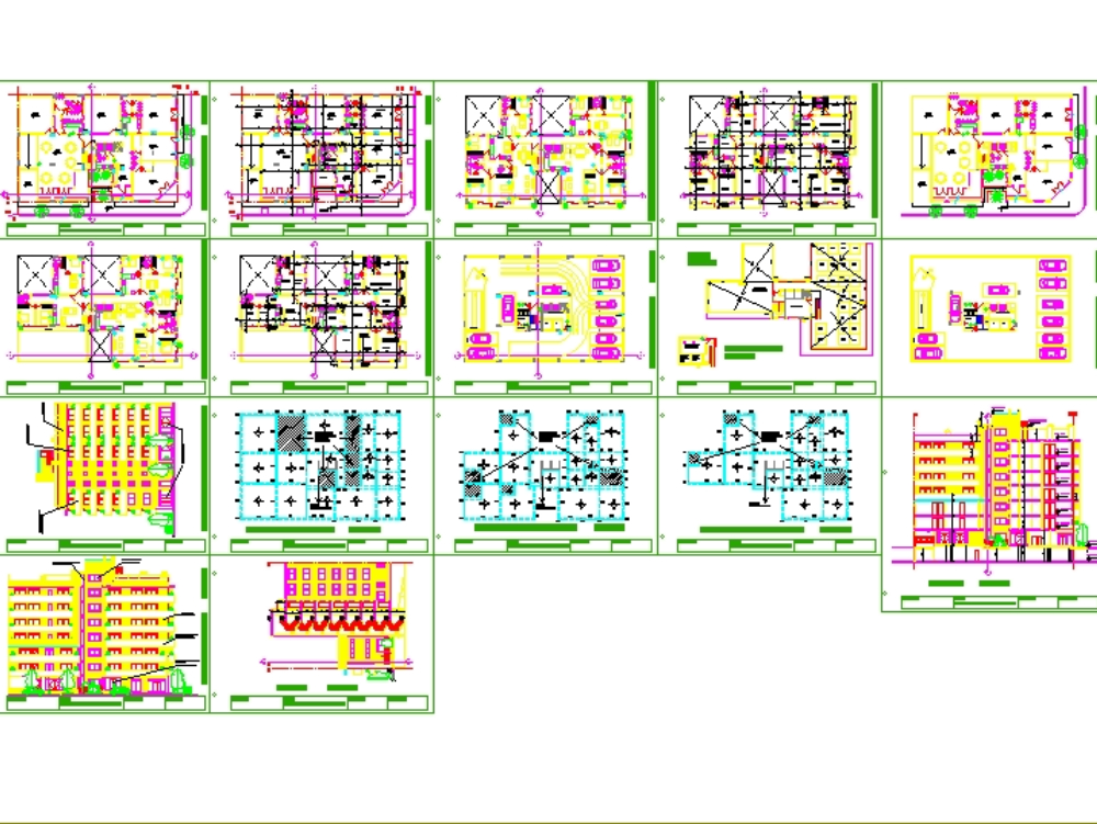 Edificio Residencial de 8 Niveles