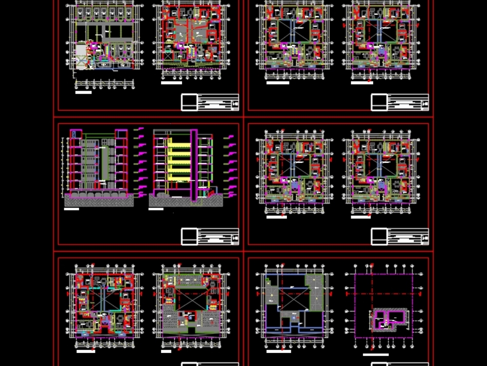 Edificio multifamiliar - 6 pisos