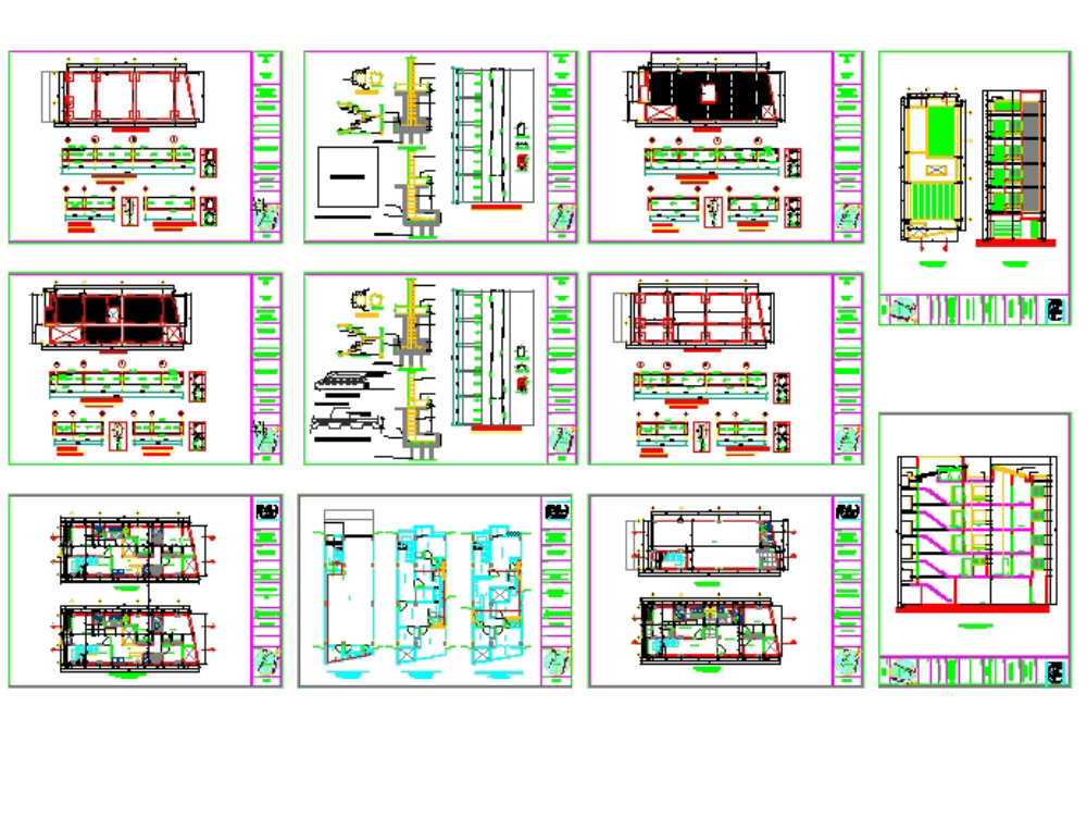 Edificio 5 pisos de apartamentos