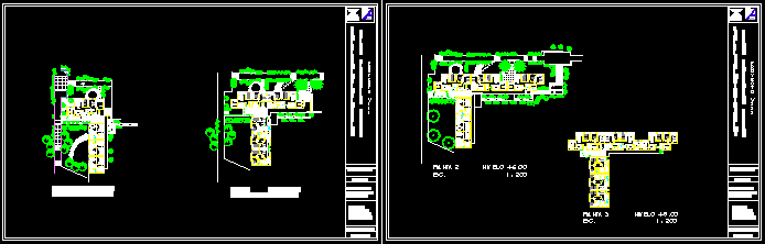 Plantas de edificios en mamposteria estructural