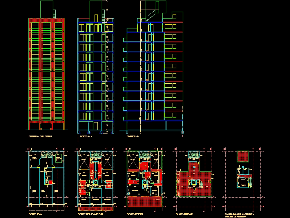 Edificio multifamiliar en altura