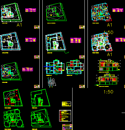 Proyecto basico edificio de 3 viviendas