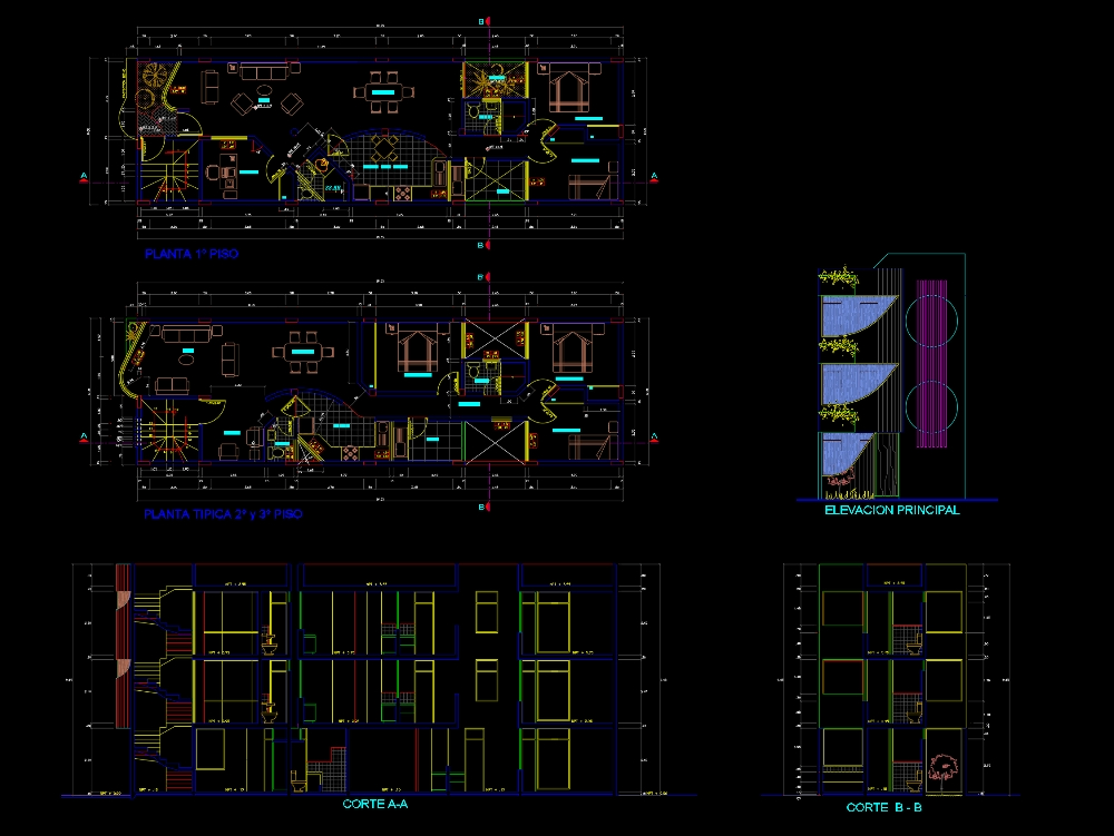 Diseno Arquitectonico de Vivienda Multifamiliar 16 Diseno Arquitectonico de Vivienda Multifamiliar