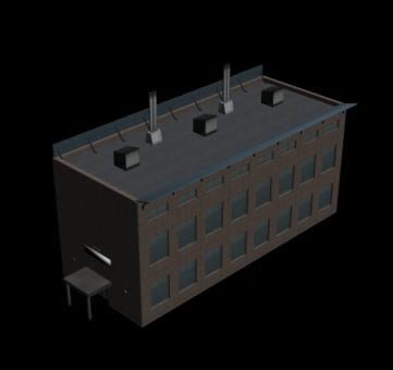 Modelo 3D Edificio Corporativo