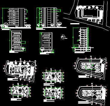 Vertical housing apartments
