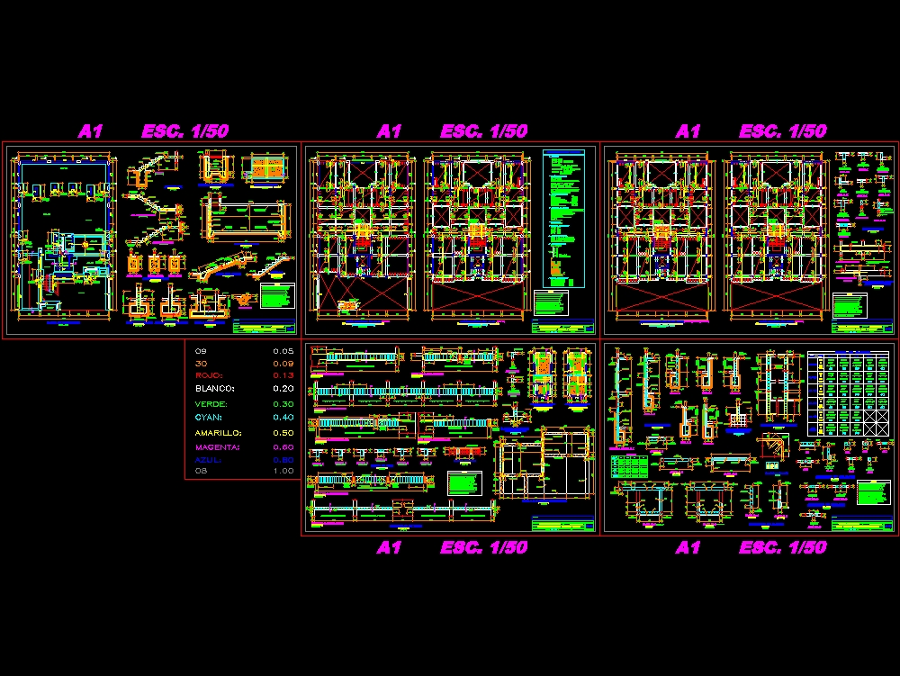 Multifamiliar - estructuras