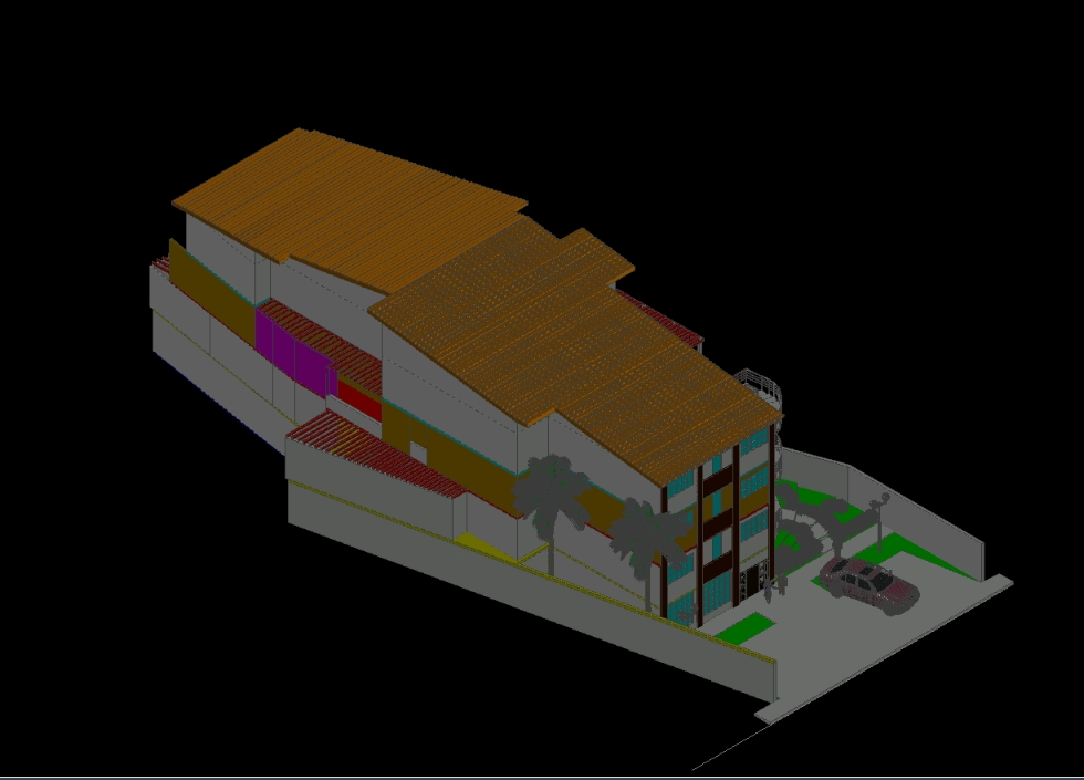 Vivienda y Comercio 3D
