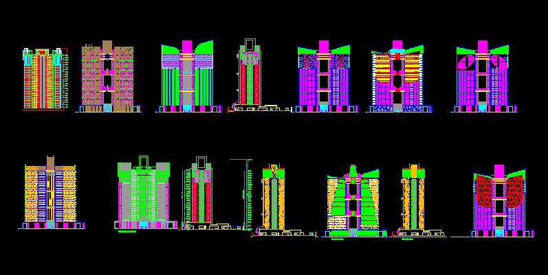 Elevaciones de edificios