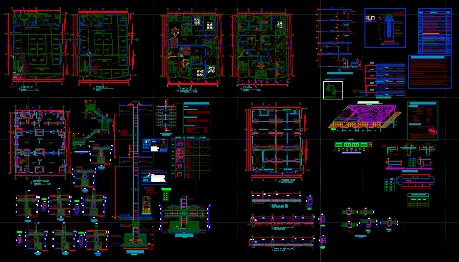 Diseno de vivienda de 6 pisos