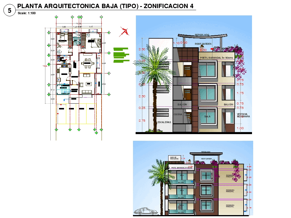 Departamentos 3 niveles