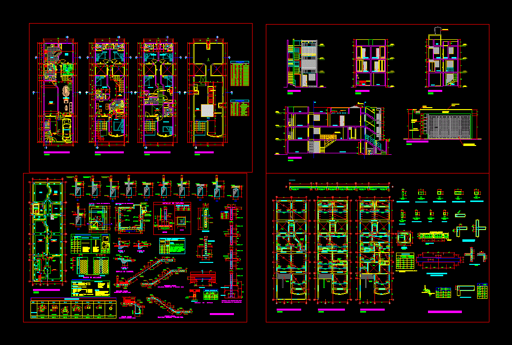 Vivienda multifamiliar 2 niveles