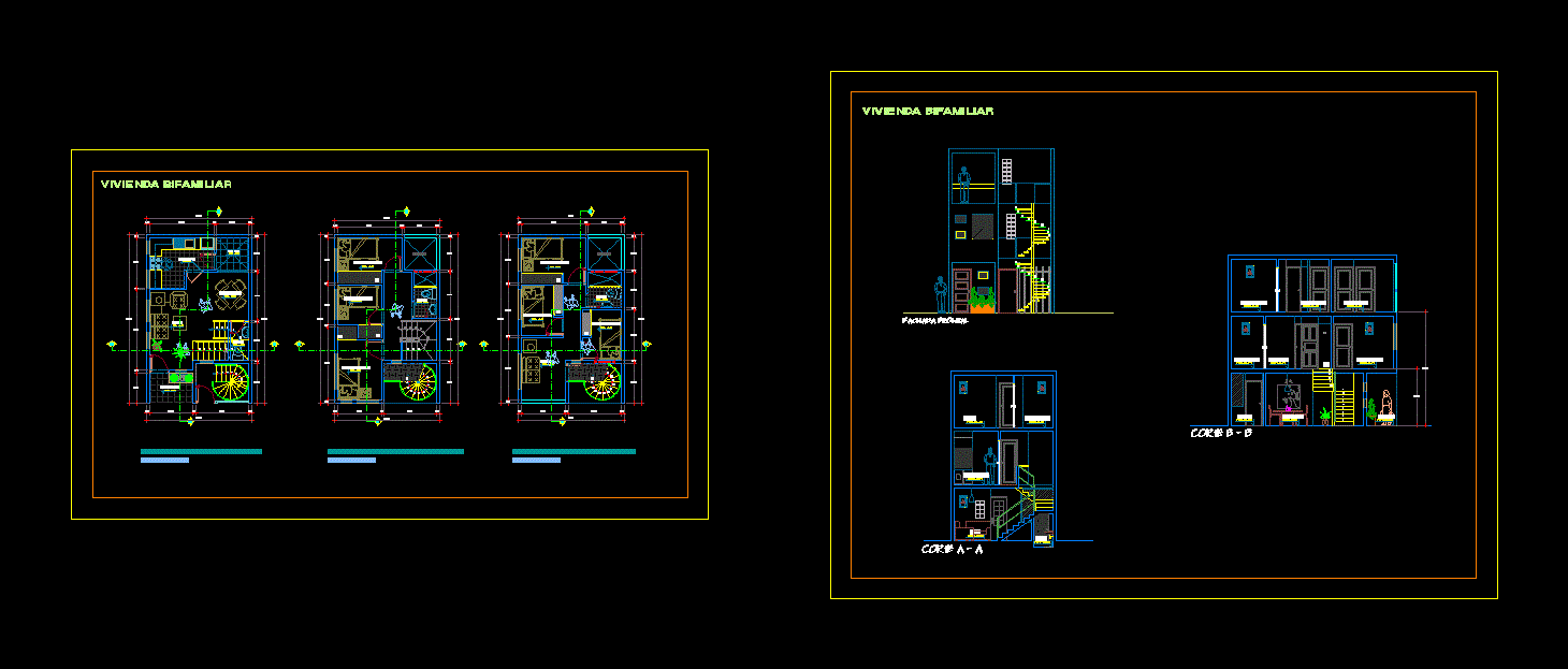 Vivienda bifamiliar