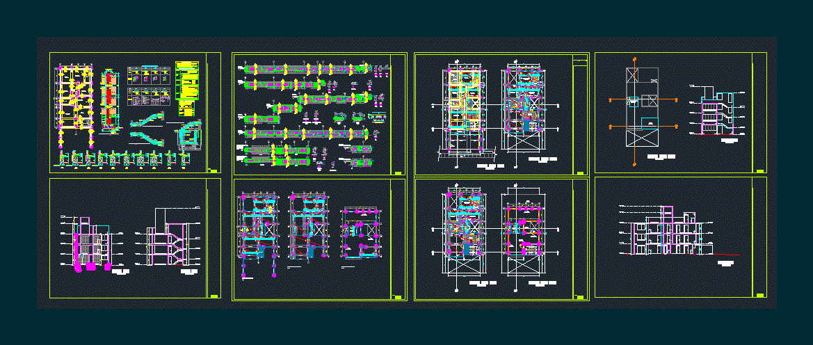 Edificio multifamiliar 8x20