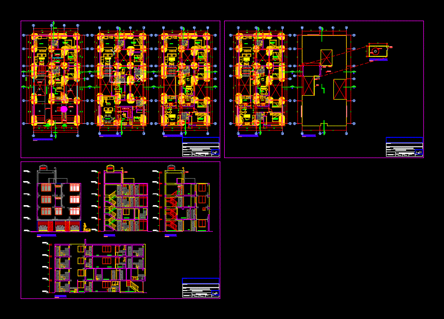 Vivienda multifamiliar cinco pisos