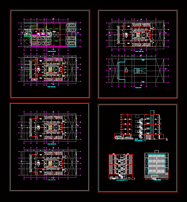 Edificio multifamiliar 300m2 (4 niveles)