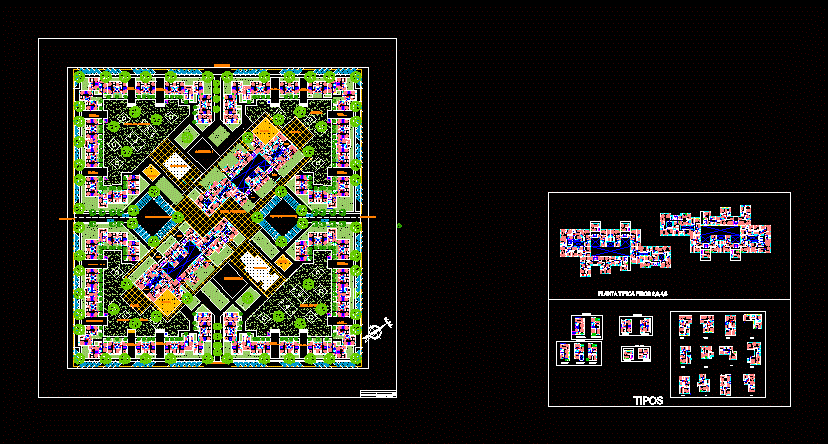 Conjunto habitacional en pisco