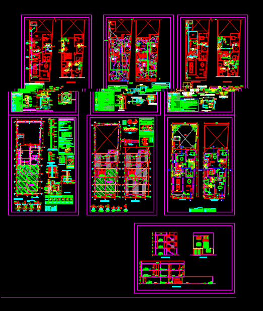 Diseno multifamiliar con jardin posterior