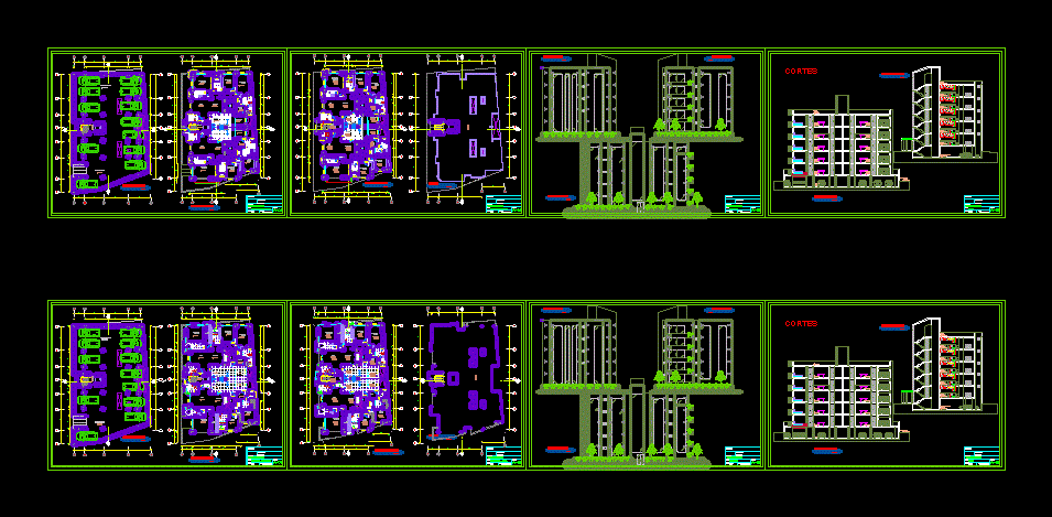 Multifamily building 5 levels