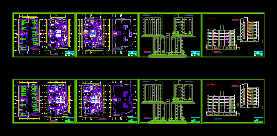 Edificio multifamiliar 5 niveles