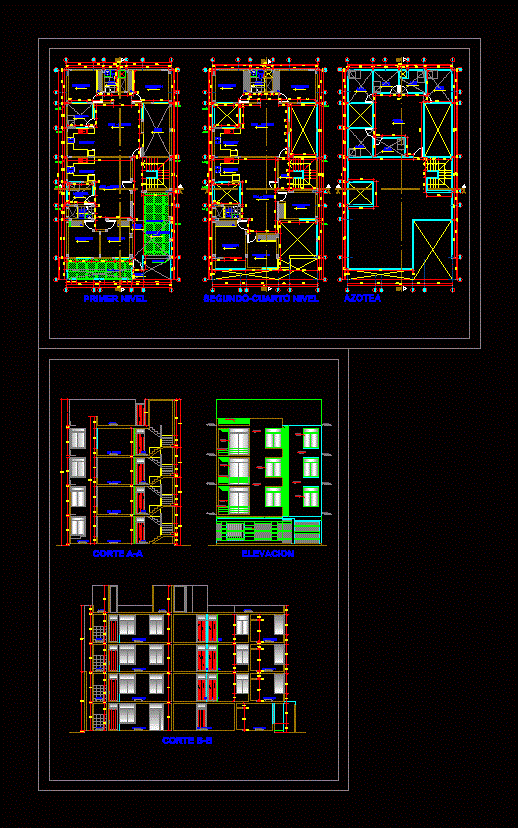 Multifamiliar 3 niveles