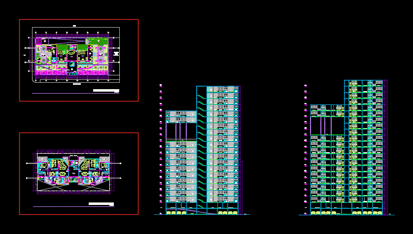 Edificio en altura 20 niveles