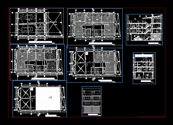 Proyecto de vivienda 3 niveles