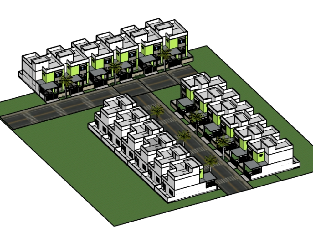 Urbanizacion Moderna 3D