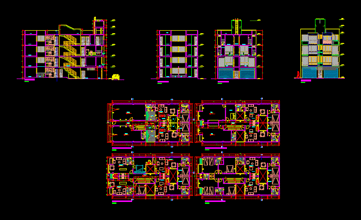 Departamento de 4 niveles