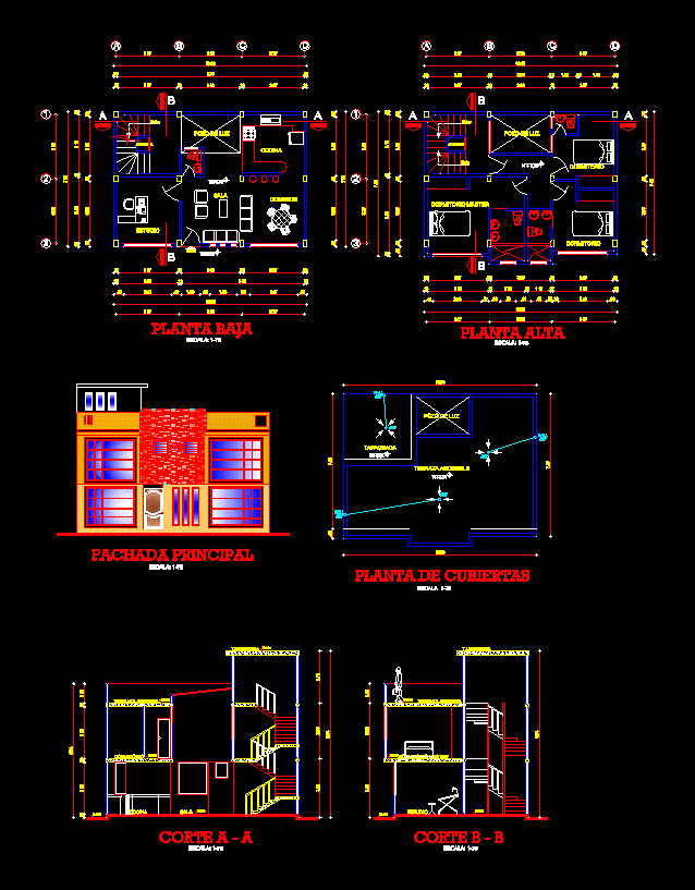 Vivienda de 2 pisos