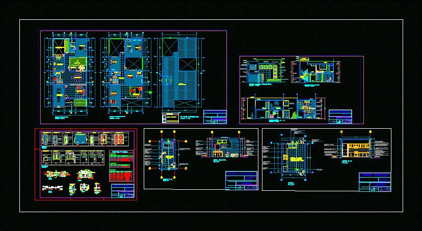 Proyecto de Vivienda Unifamiliar de 2 Niveles