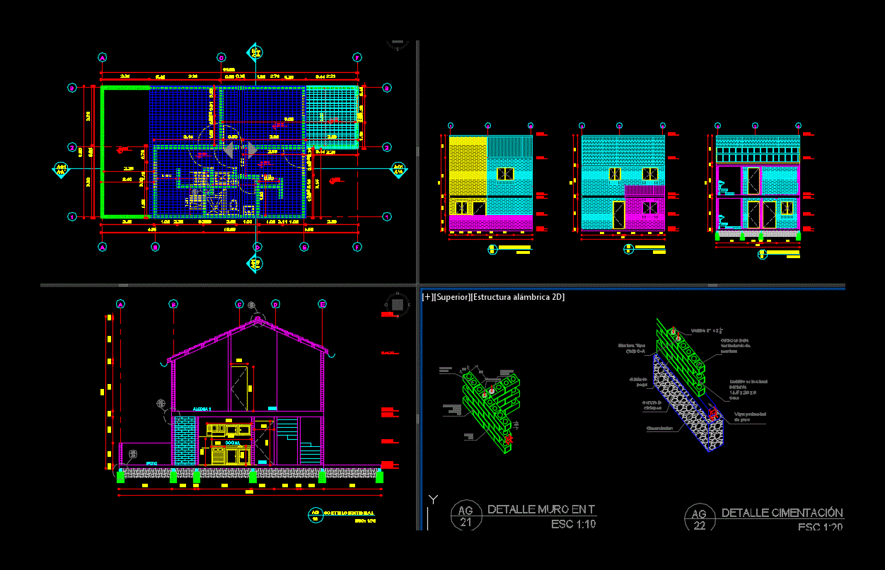 Vivienda de mamposteria estructural