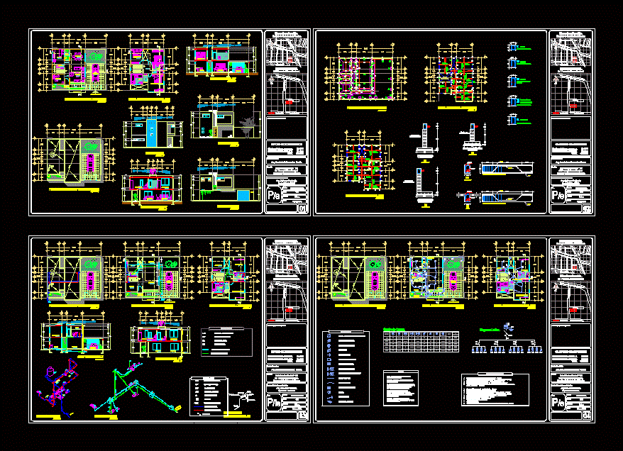 Proyecto ejecutivo de casa habitacion