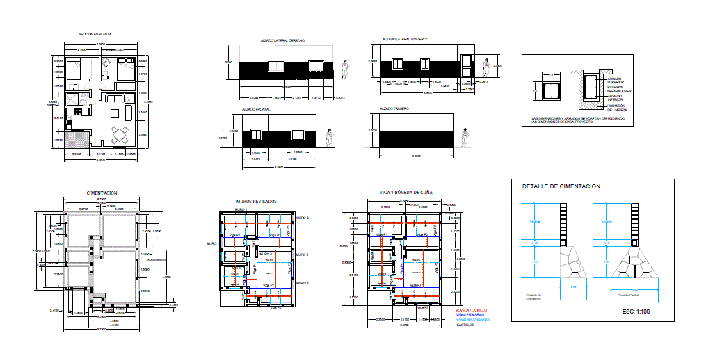 Planos proyecto de 50m2