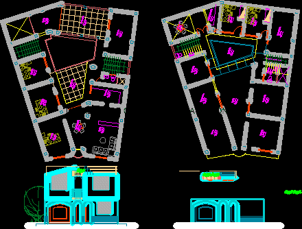 Vivienda triangular