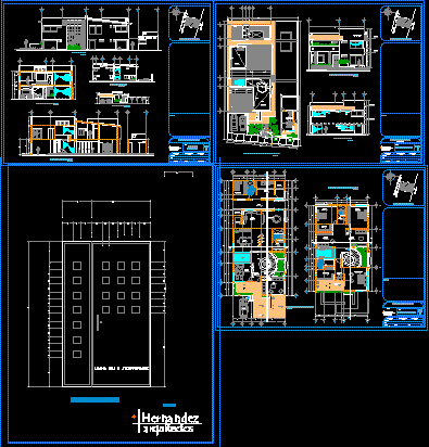 Vivienda unifamiliar de 2 plantas y area de servicio