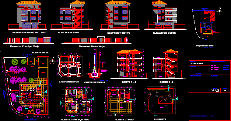 Edificio de vivienda - restaurant