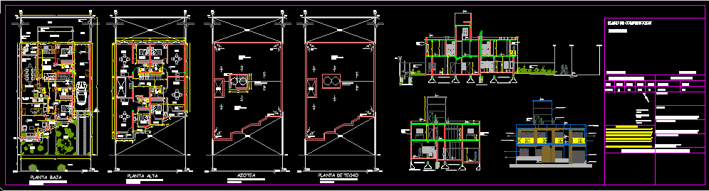 Proyecto 2d unifamiliar