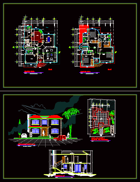 Vienda de dos plantas