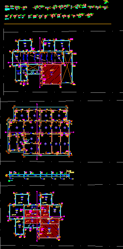 Plano estructural casa familiar buenos aires