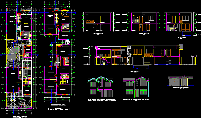 Vivienda unifamiliar 8 x 32